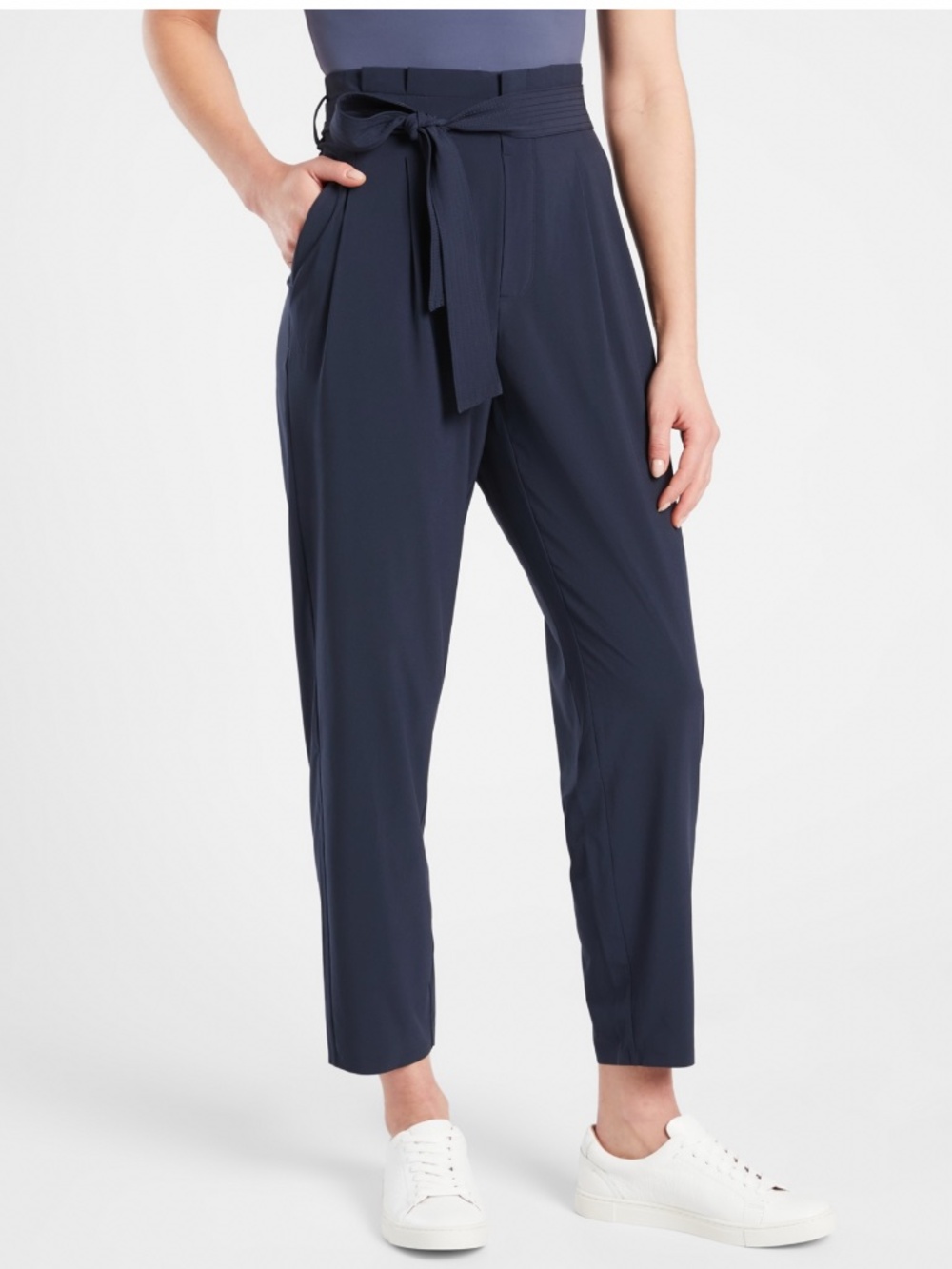 Athleta Skyline Pant II Belted Tie Waist